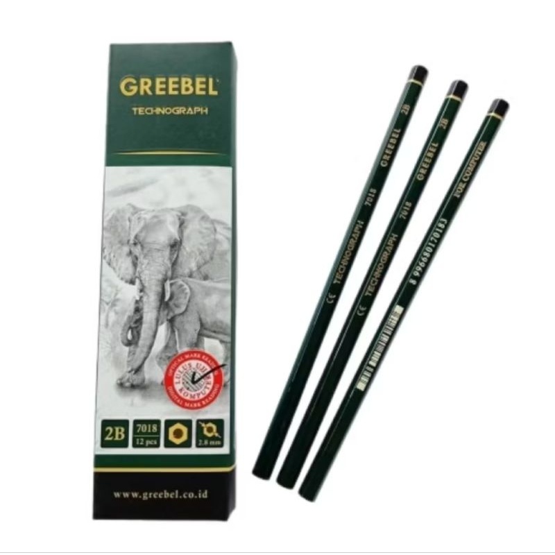 

Pensil 2B Greebel