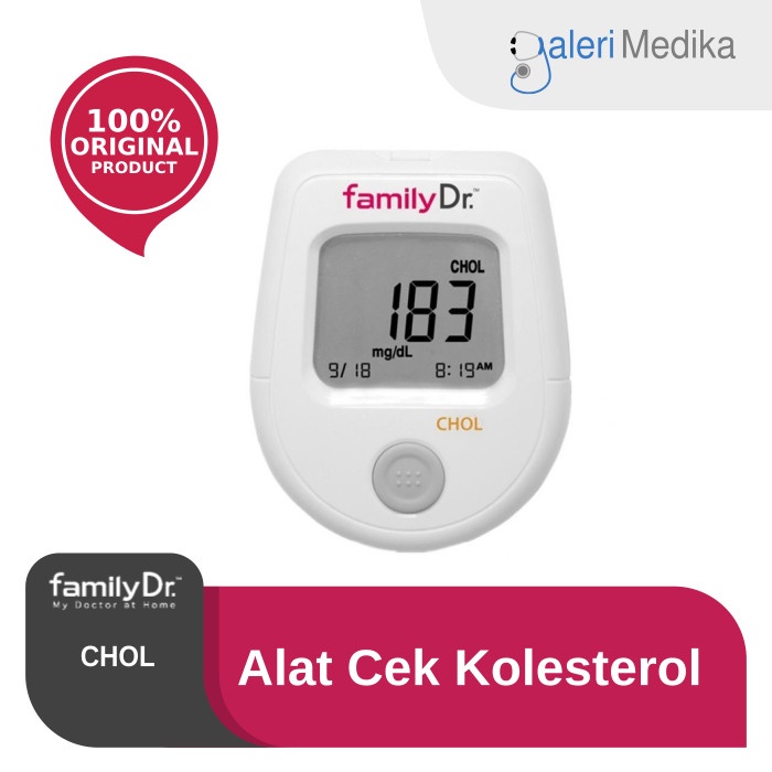 FamilyDr Alat Cek Kolesterol Alat Family Dr Chol Total Cholesterol