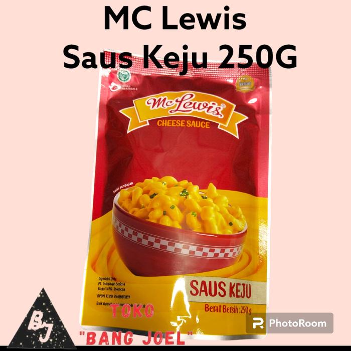 

MC LEWIS SAUS KEJU 250GRAM / MAC LUWIS SAOS KEJU / CHEESE SAUCE / SAUS KEJU MEC LUWIS SAOS KEJU