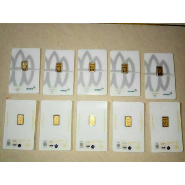 UM1 Emas antam 1 gram bersertifikat - logam mulia antam 1 gram