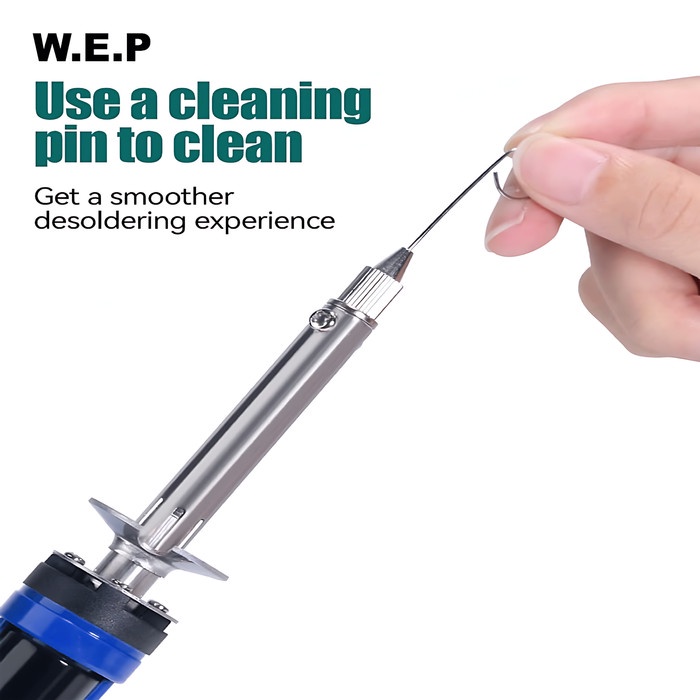 Wep 929D-V Tin Sucker Electric Desoldering Iron Solder Sucker Desolder