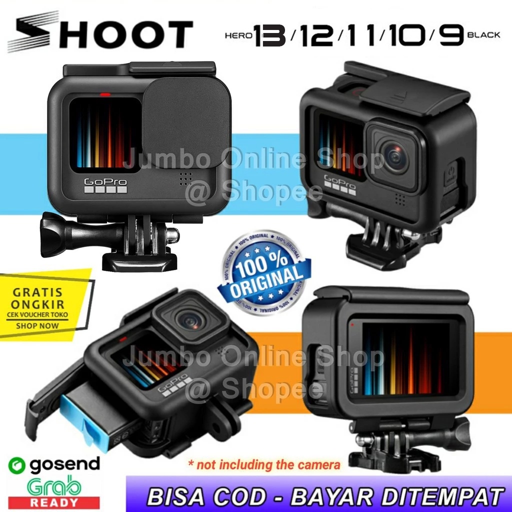 GoPro Hero 13 GoPro Hero 12 GoPro Hero 11 GoPro Hero 10 GoPro Hero 9 Black Protective Frame Case