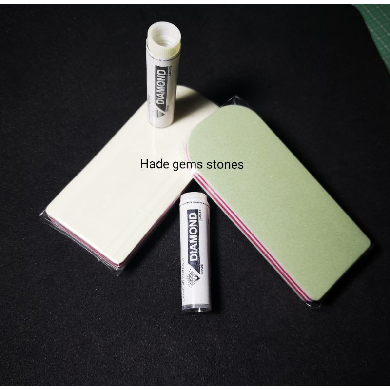 UM1 spartax shining pad plus serbuk intan diamond 0'2/2'5 sepaket termurah