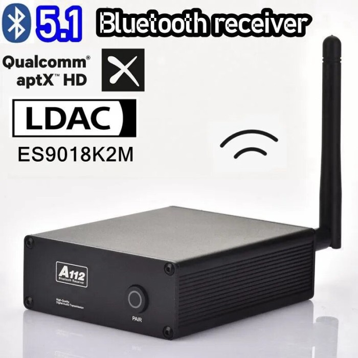 Fever HIFI lossless Bluetooth receiver Qualcomm QCC5125 Bluetooth 5.1