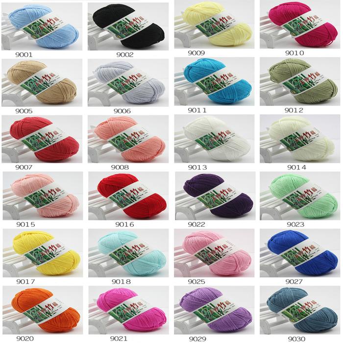 

Benang rajut katun bambu/ bamboo yarn BMB6