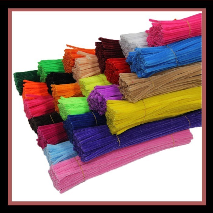

Kawat Bulu Mercy Polos / pipe cleaner ( isi 100pcs )