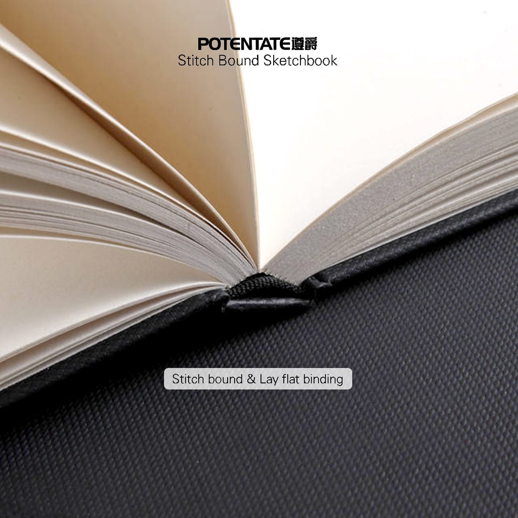 

IK! potentate scetchbook a6 / a5 / a4 100 gsm 110 lembar ( 220 lembar)