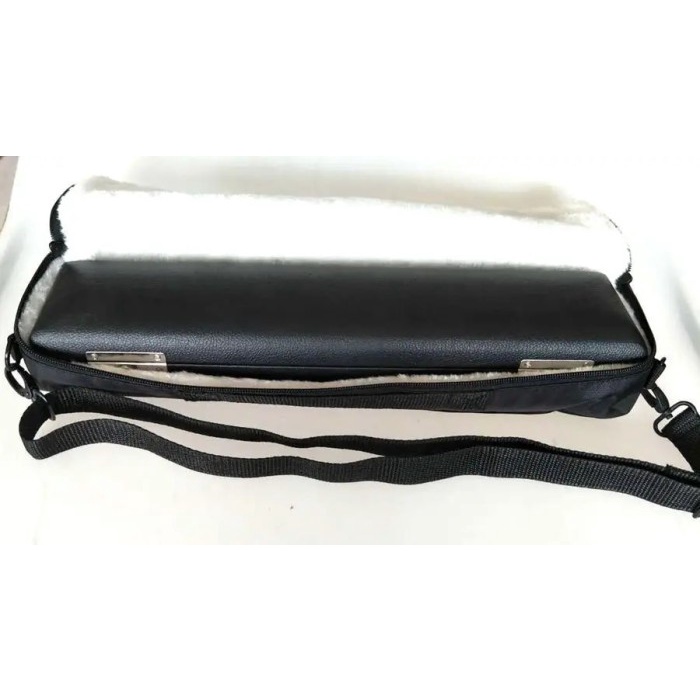 Excellent 17 Holes Flute Case +Flute Cloth Bag Strong