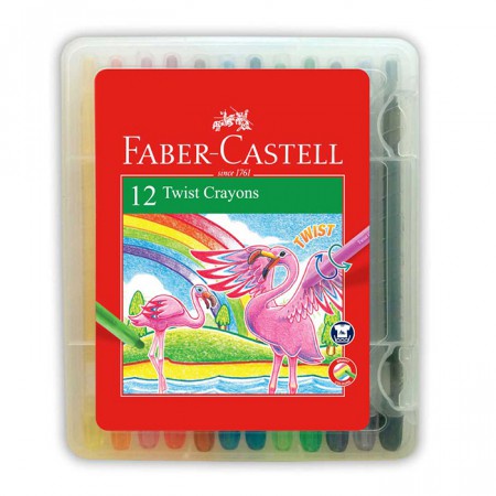

IK! crayon Fabercastell Twist Crayon / Krayon bisa diputar 12W #520612