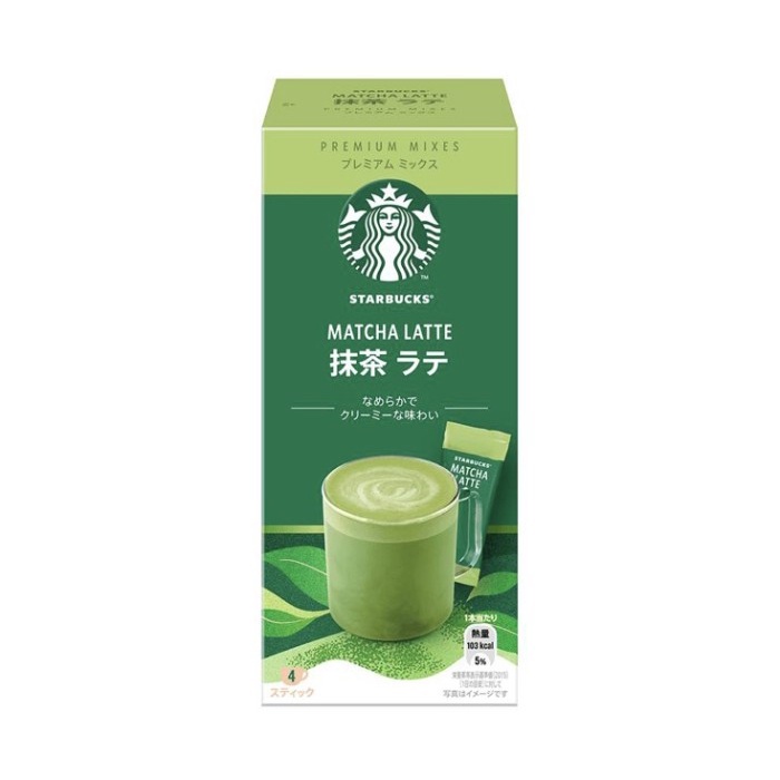 

Minuman Instant Starbucks Matcha Latte Premium Mixes isi 4 pcs