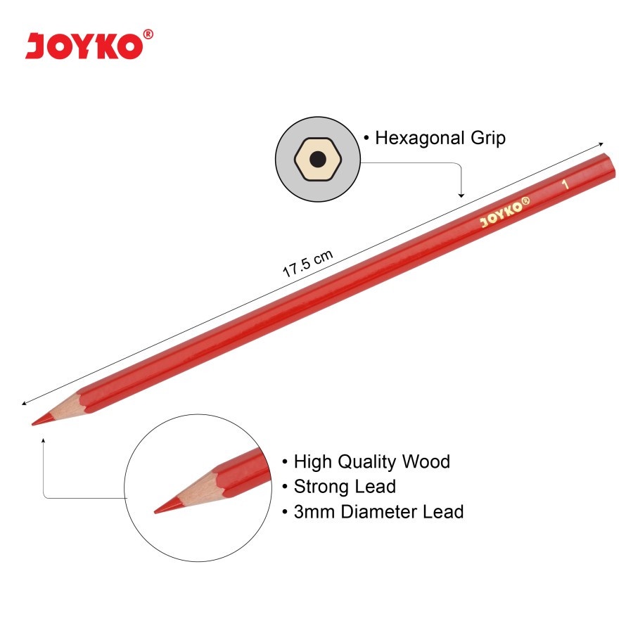 

IK! Joyko Pensil Warna 48 Colour CP 48PB Murah