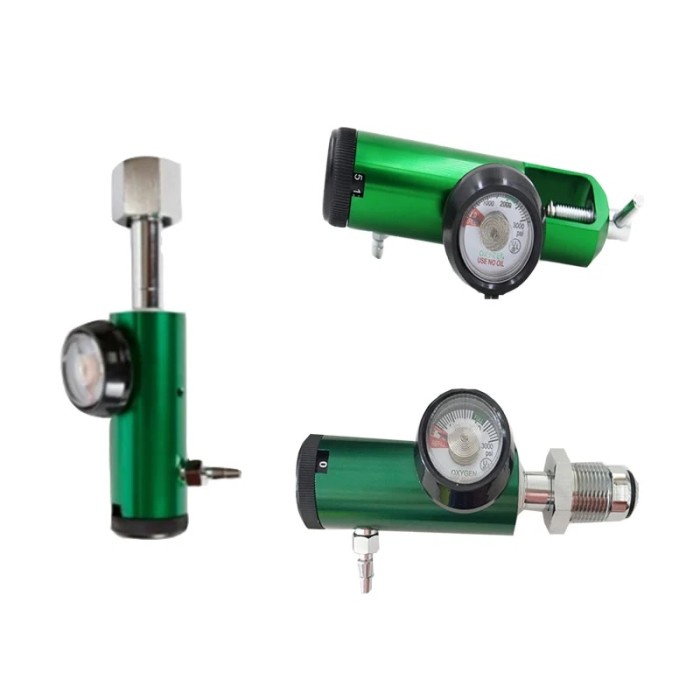 CGA 870/ CGA540/ Bull nose type 0-4L/min Oxygen Regulator For Ozone