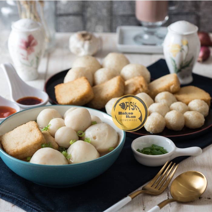 

Bakso ikan medium 25pcs + 10 fishcake