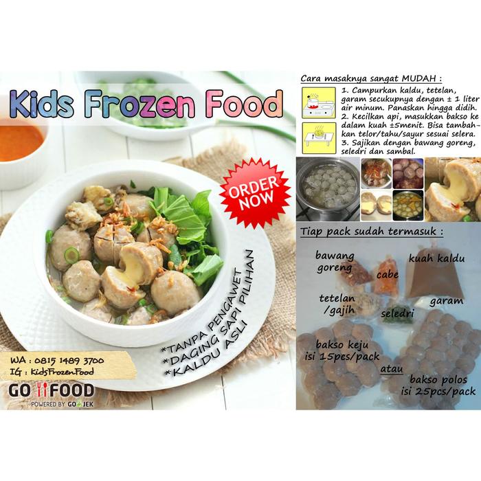 

Bakso Keju Paket Lengkap dengan Kaldu - Bakso Keju