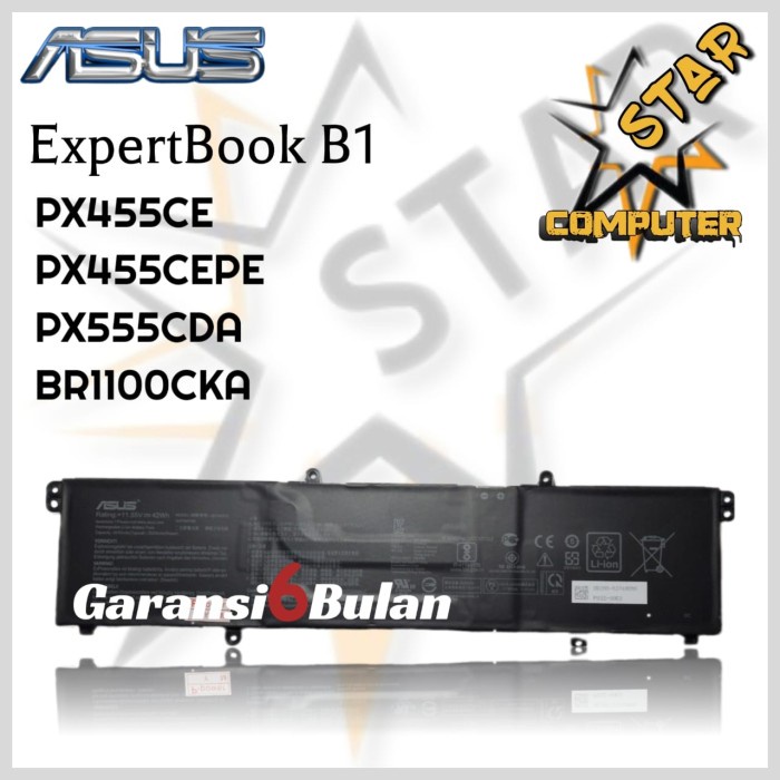 BATERAI ASUS EXPERTBOOKB1 PX455CE PX455CEPE PX555CDA BR1100CKA C31N191 BEST SELLER