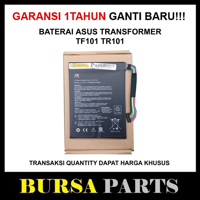 BATERAI ASUS TRANSFORMER TR101 TF101