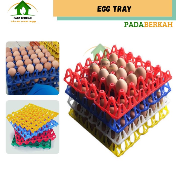 ada- Rak Telur Plastik Murah Tempat Plastik Tray Egg Tray