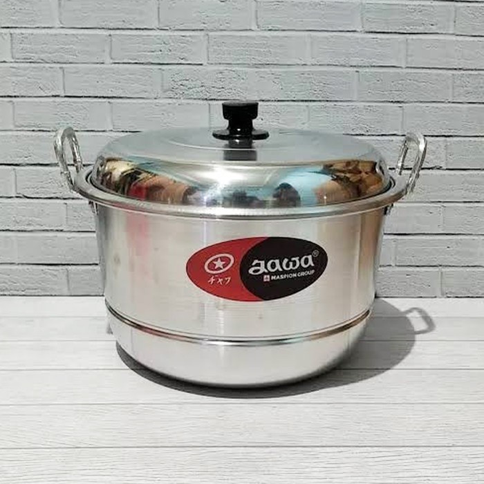 YukBuruanPromobanyak- MASPION Panci Kukusan DANDANG EKONOMI Jawa 33 CM Aluminium