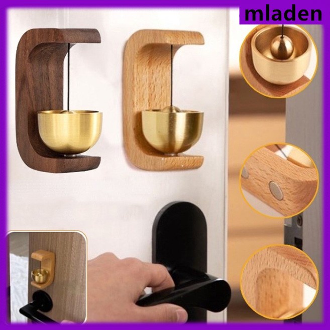 BBsh- Bel Pintu Kayu lonceng Pintu Kuningan/Bel Pintu / bel Pintu Kenari/Lonceng Hadiah Lonceng