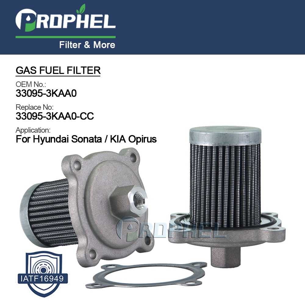 IMPORT LPG LPI GAS FUEL FILTER CARTRIDGE FOR HYUNDAI SONATA FOR KIA OPIRUS 2.7 33095-3KAA0