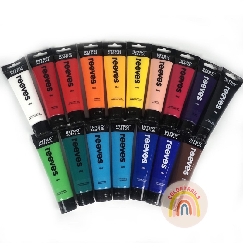 

IK! Reeves Intro Acrylic Paint Cat Akrilik 100ML Satuan 100 ML