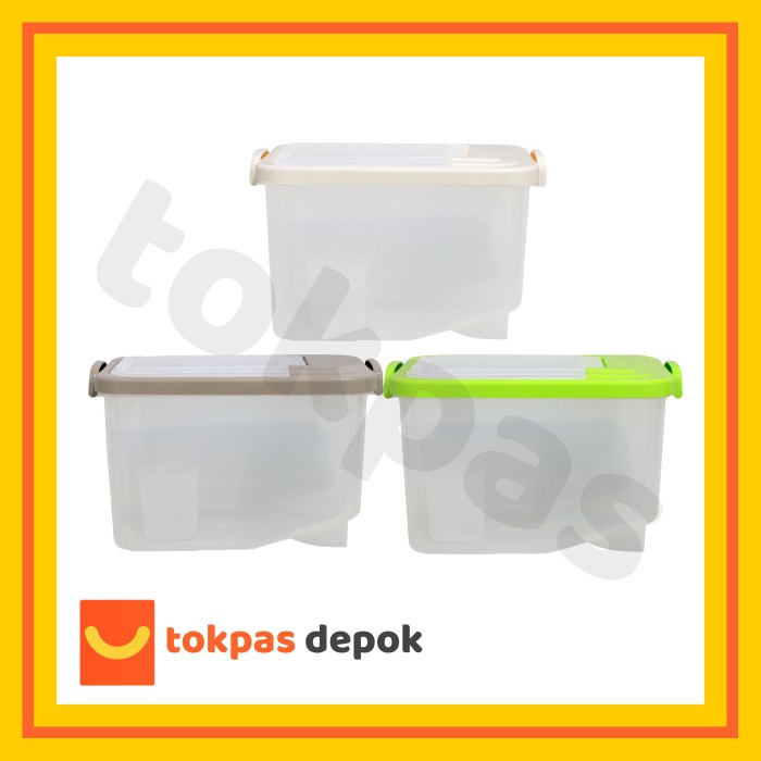siapkirim- Kotak Penyimpanan Beras 5 KG Rice Box Asvita Plastik