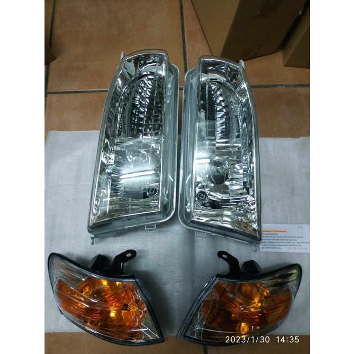 Headlamp Ty All New Corolla Ae111 1996-97 Kristal