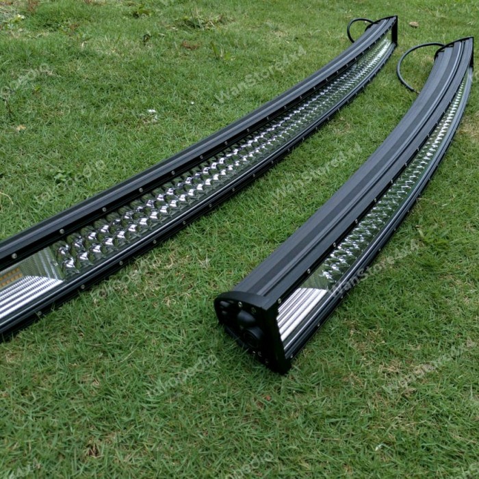 Led Bar Light Bar Curve Lengkung 105Cm-130Cm Wihte Super Terang