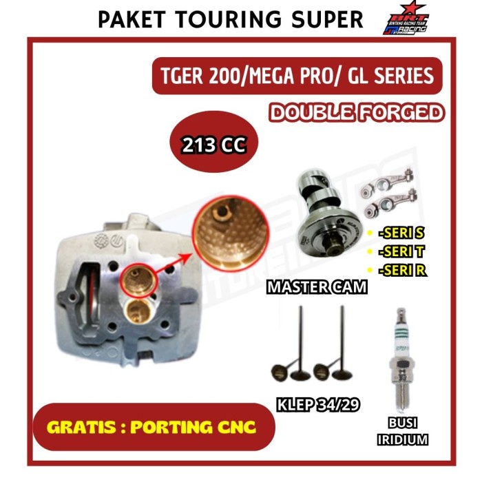 Originial BRT PAKET TOURING 5 TIGER 200