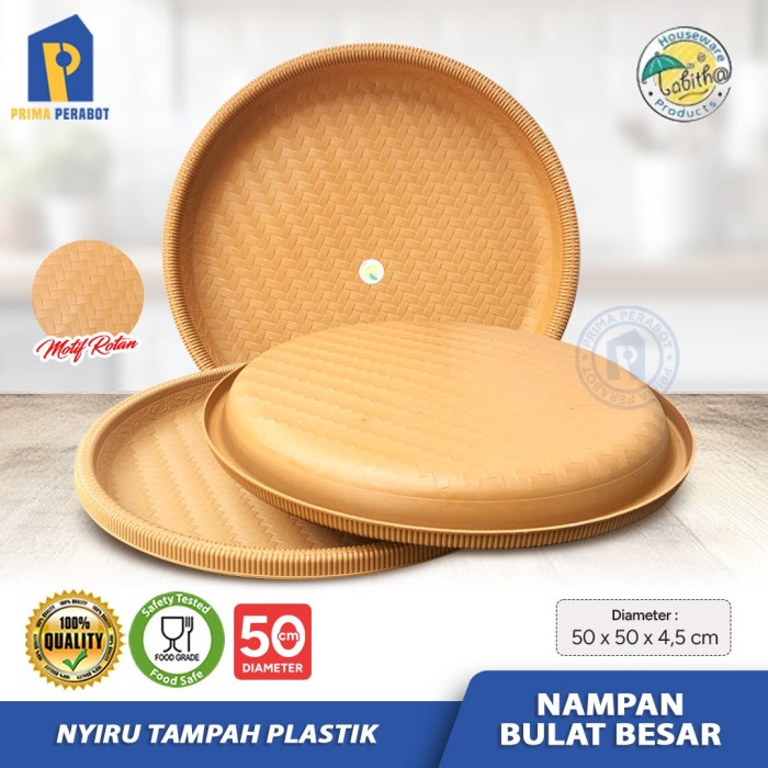 silahkan- Tampah Besar /Nyiru /Nampan Premium Tabitha 50 CM