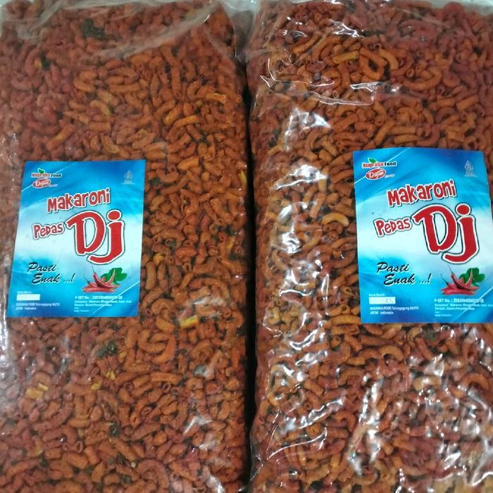 

Makroni DJ daun jeruk 1 kg Pedas camilan Food