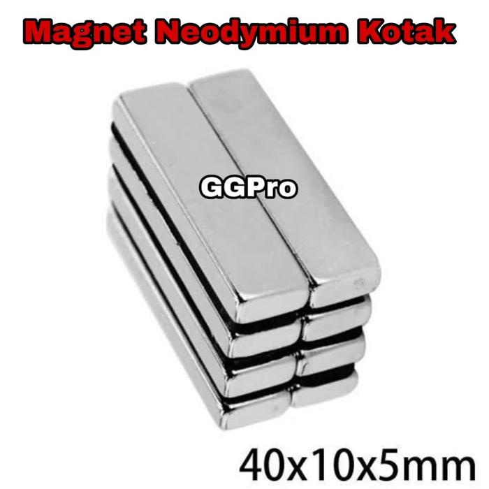 

New Magnet Neodymium 40x10x5 mm Super kuat Rarely magnet