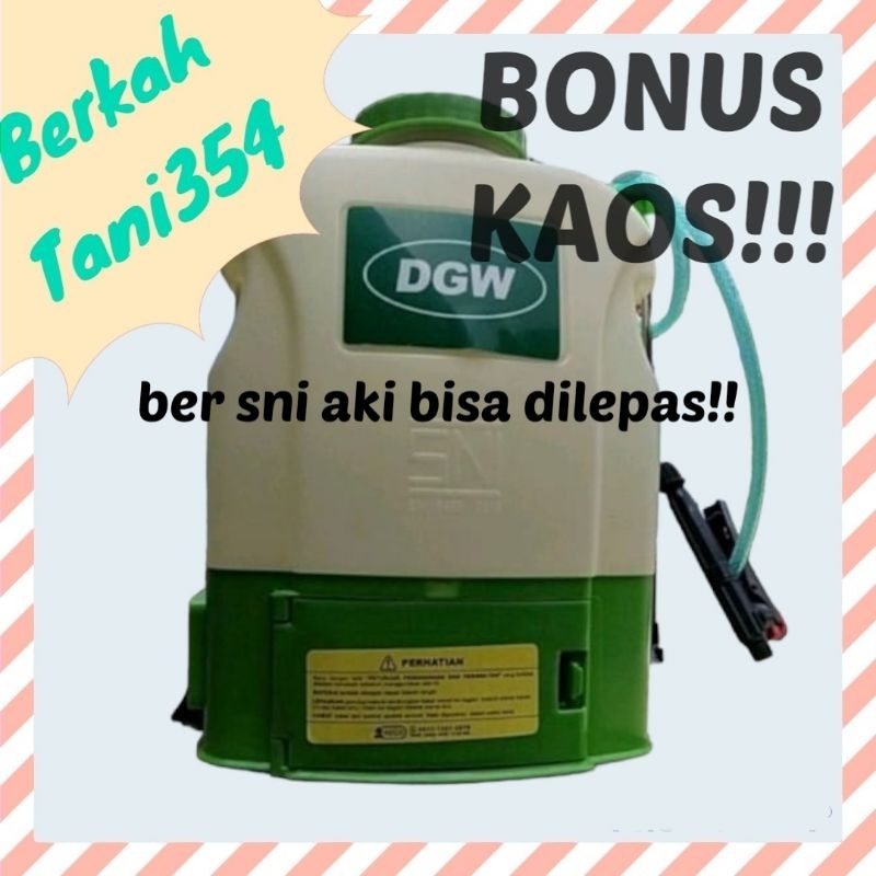 BONUS KAOS! Tangki sprayer dgw 16liter alat semprot dgw 16liter