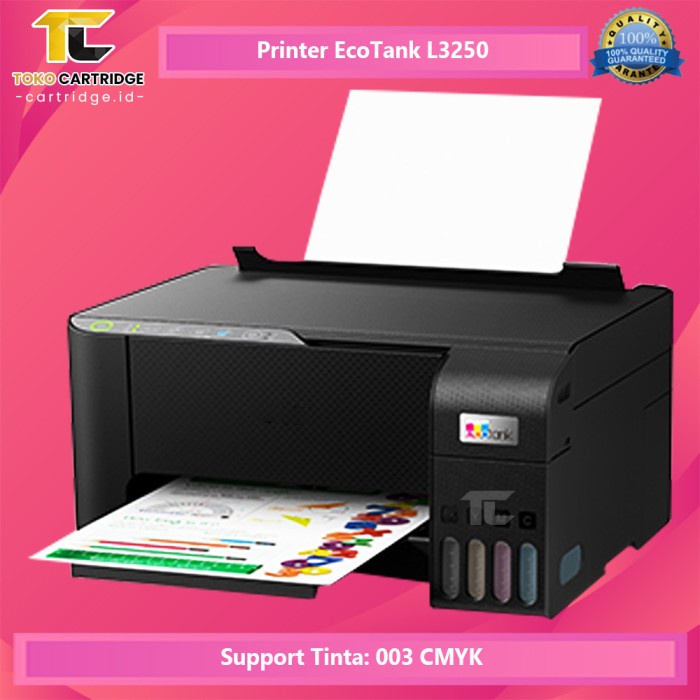 Printer Epson L3250 All in One Printer Wireless Pengganti Epson L3150 Unit Baru/Segel - Garansi