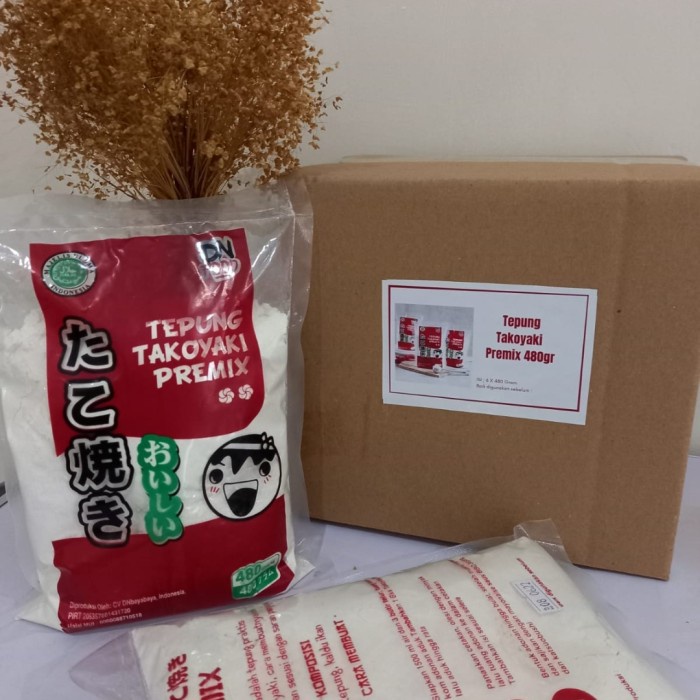 

TERBARU! Paket Tepung Takoyaki DNFOOD 6pcs (6X480G)