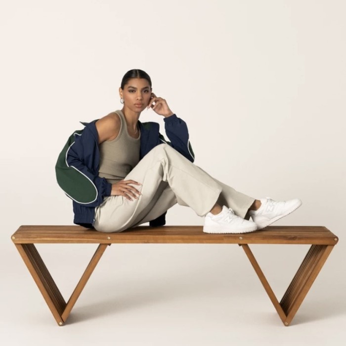 Nb 550 Women Leather Triple White Patent Bbw550Ec Original 100%