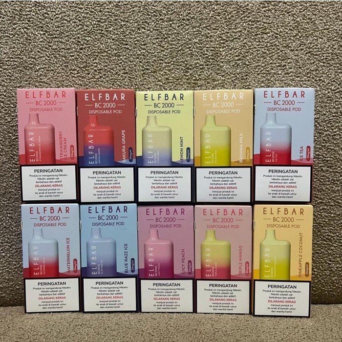 Elfbar BC2000 puffs Pods BC2000 puff Disposable