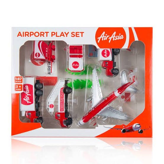AirAsia Airport playset merchandise exclusive