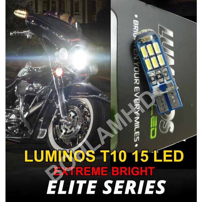 Lampu LED Senja Honda Vario 110 LUMINOS T10 15 LED Kota / Kecil