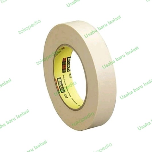 

LAKBAN KERTAS 3M 232 MASKING TAPE 1"50M