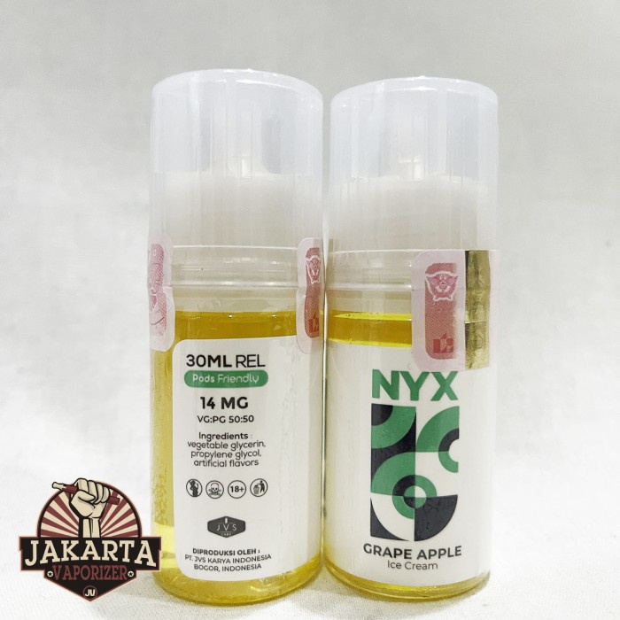 ID [SALT] NYX GRAPE APPLE SALTNIC 30ML 12MG BY HERO57 LIQUID