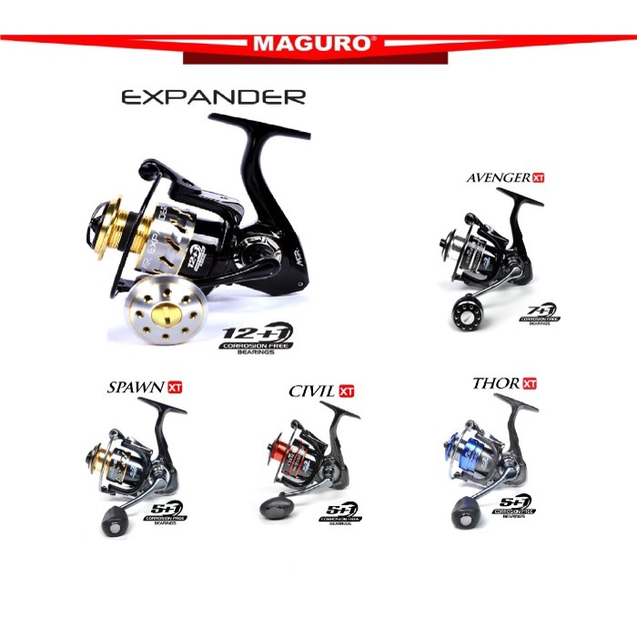 Ready Reel Maguro XT Series Expander / Avenger / Civil / Spawn / Thor