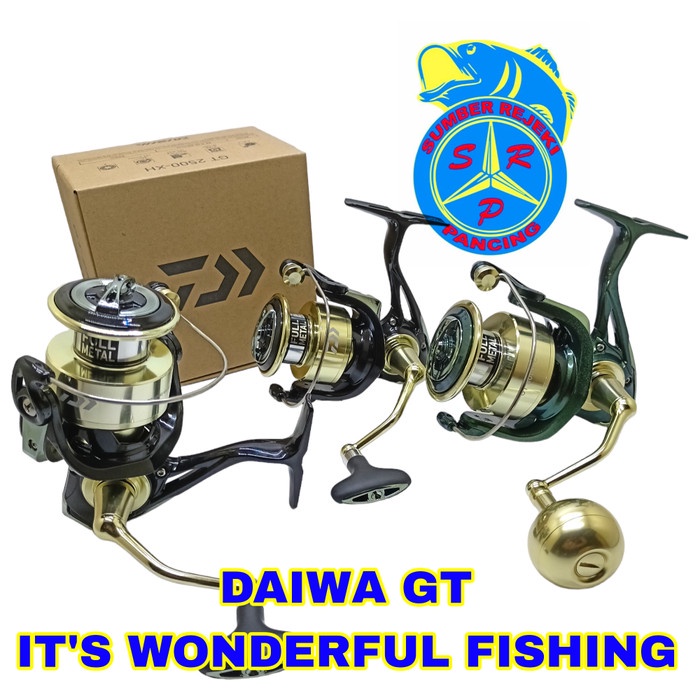 Ready Reel Daiwa Gt 2500 3000 4000 5000