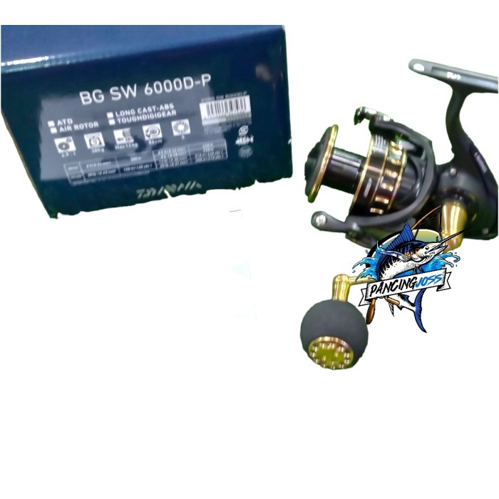 Ready REEL DAIWA BG SW 6000D-P NEW 2023 POWER HANDLE REEL PANCING