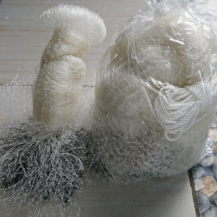 Ready jala senar udang/ikan 1,5 meter 5 feet tebar full