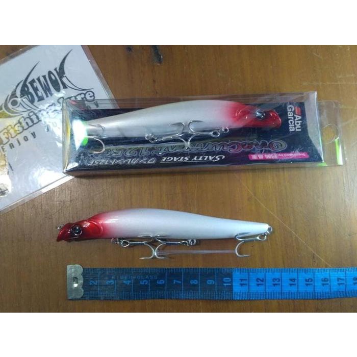 Ready Lure Abu garcia salty stage one current 125(F) RED HEAD