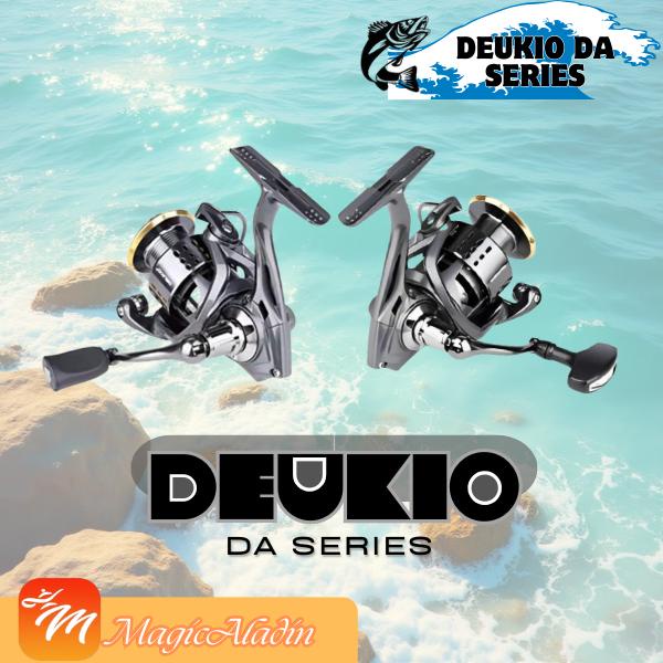 Ready Reel Pancing Kuat Deukio DA Series DA 2000 - 7000, Ratio 5.2:1 Untuk Memancing di Empang,