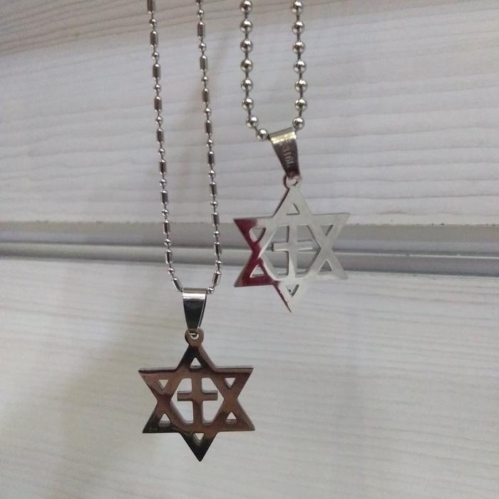 KALUNG SALIB COUPLE BINTANG DAUD 723-445