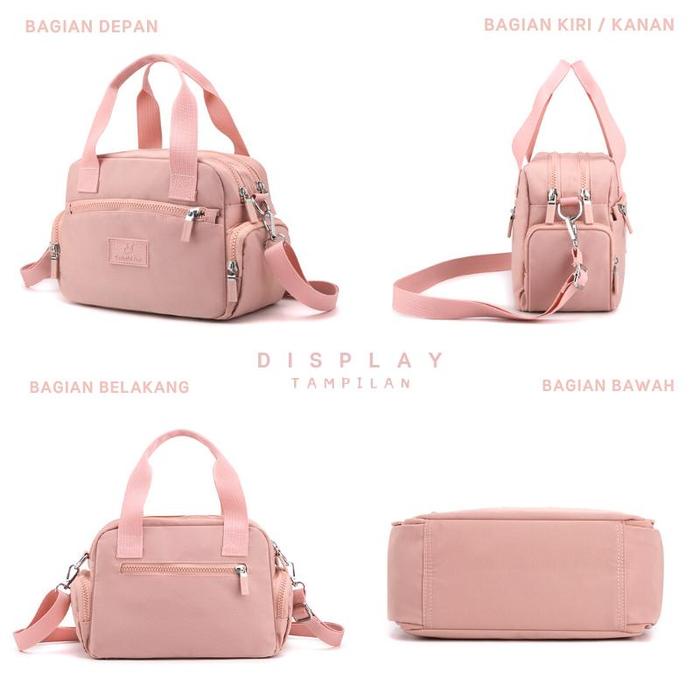 New Tas Selempang Wanita Anti Air Colorful Fox 0433 Readyy