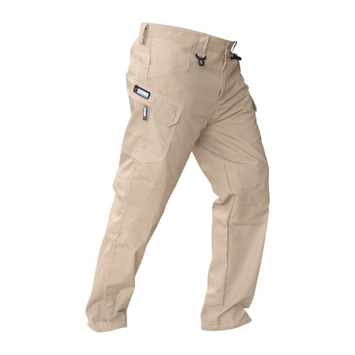 Luno- ANFI Celana Cargo Tactical BIGSIZE Panjang Ribstop 42-48 Hijau Hitam Kain Tebal